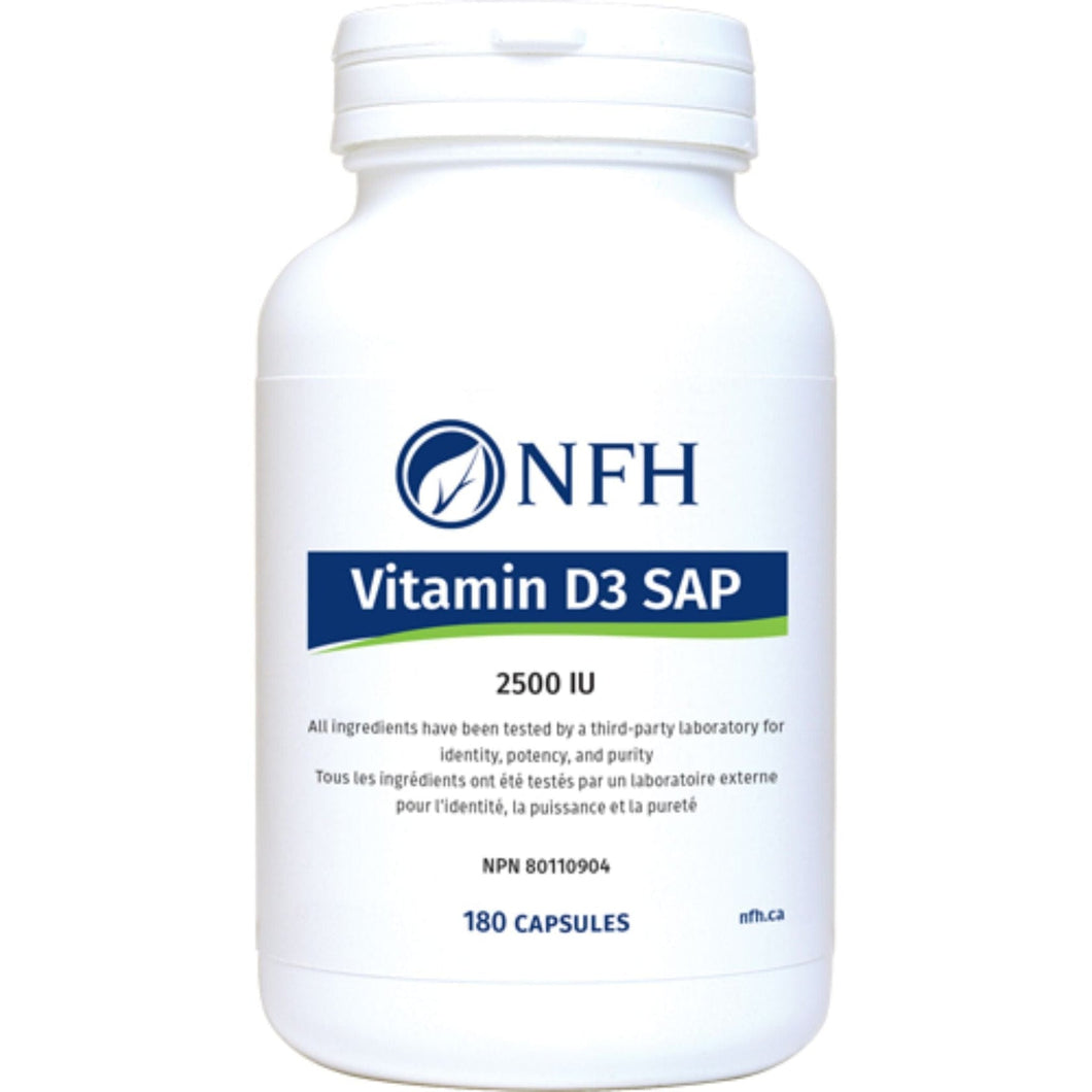 NFH - Vitamin D3 SAP 2500IU - 180 CAPSULES